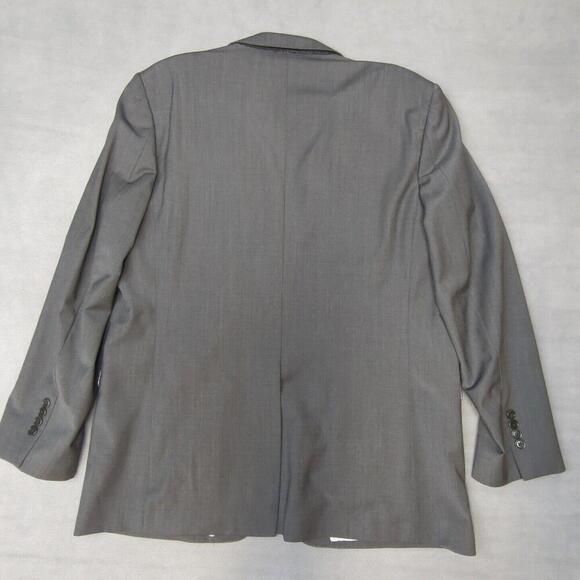 Men’s Brooks Brothers Explorer Madison Fit Wool Blazer Sport Coat Gray Size 46L - Picture 3 of 9